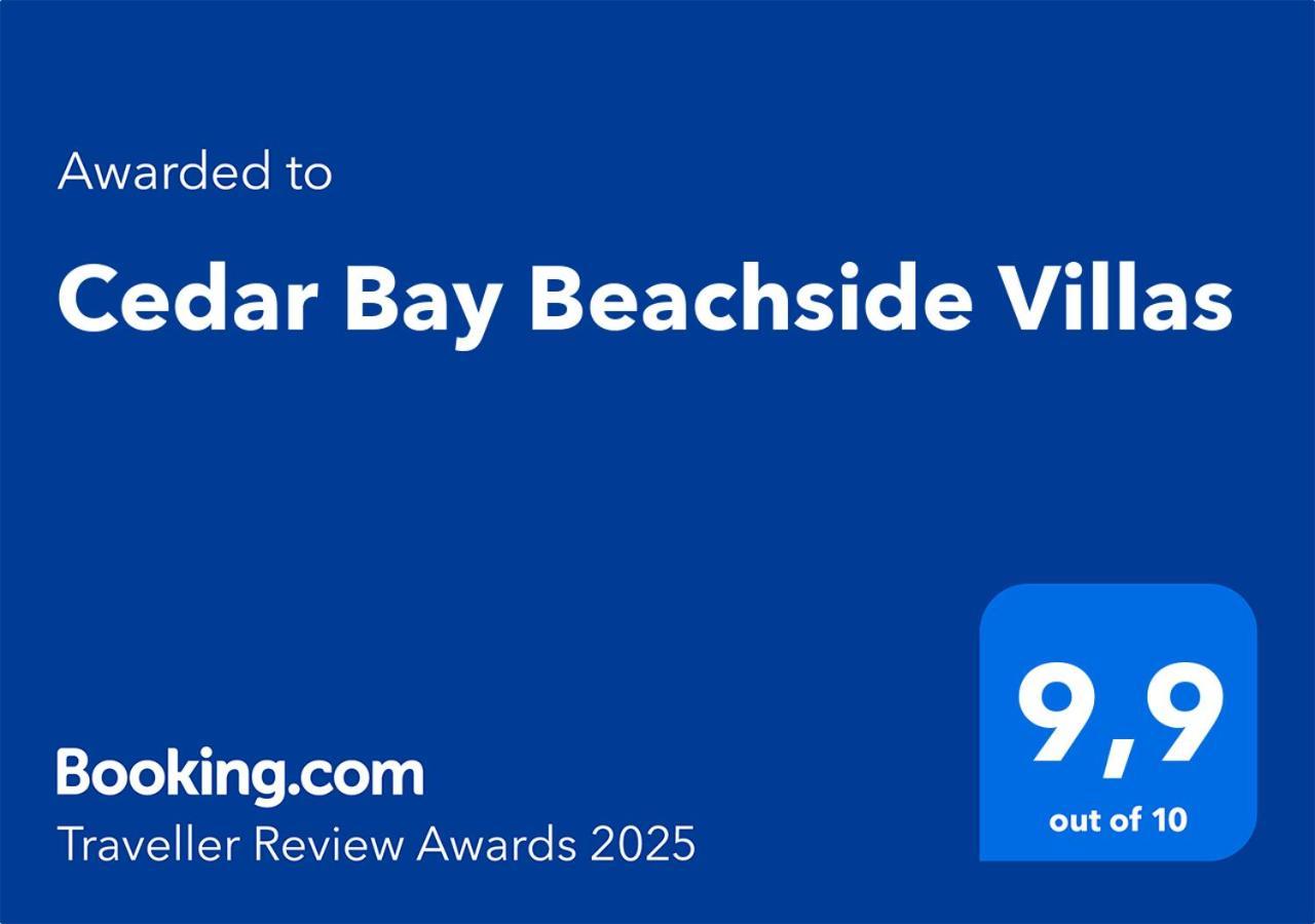 Cedar Bay Beachside Villas Palaiochora Exterior foto
